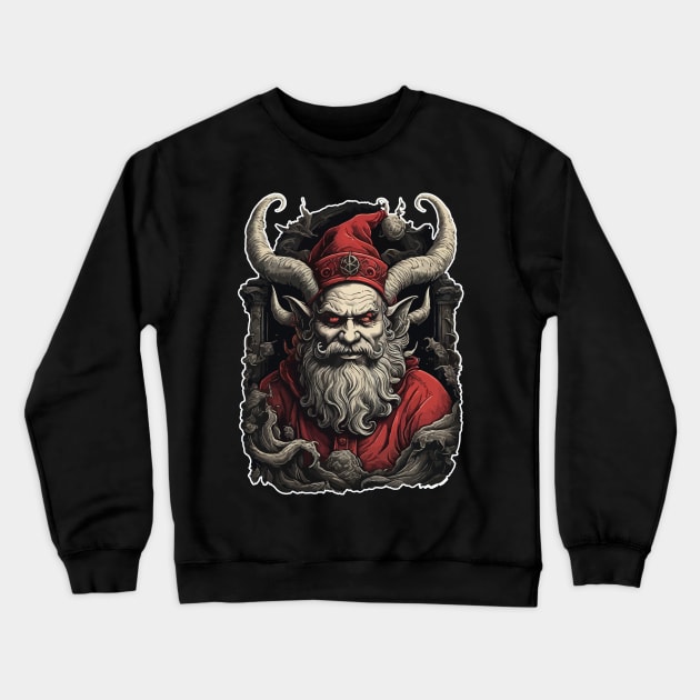 Hail Santa Crewneck Sweatshirt by Kaine Ability